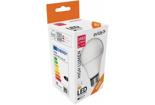 Bec LED Globe A60 9.5W E27 NW Avide