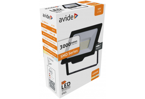 Reflector Slim LED SMD 30W NW conector rapid Avide