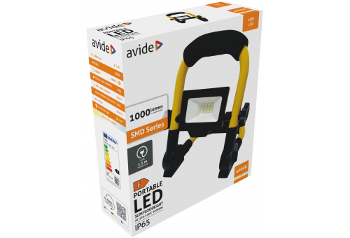 LED Flood Light Slim SMD 10W with Stand 1.5m NW