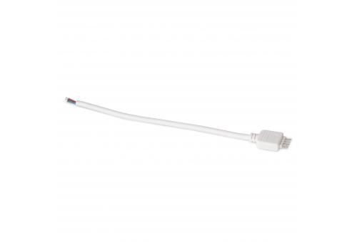 Avide LED Strip 12-24V male connector RGB-4 wire 10mm/150mm (10 pcs bag)