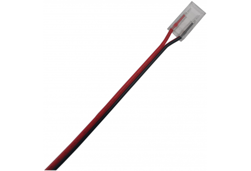 Conector 8mm transparent cu cablu 15cm bandă LED COB Avide