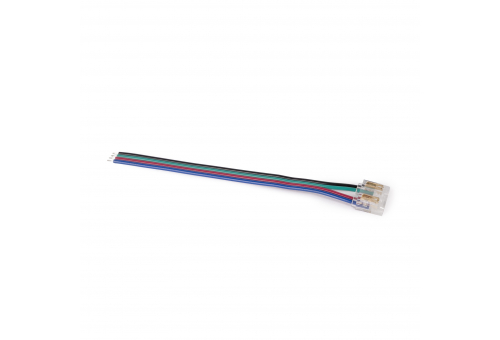 Avide C-LED Strip 12-24V connector solderless RGB-4 wire 10mm/100mm (10 pcs bag)