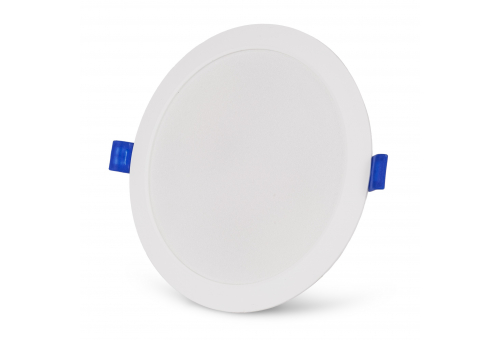 Plafonieră LED 12W NW încastrabilă rotundă plastic Avide
